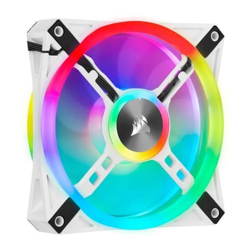 Corsair iCUE QL120 RGB White Cabinet Fan (Single Pack)